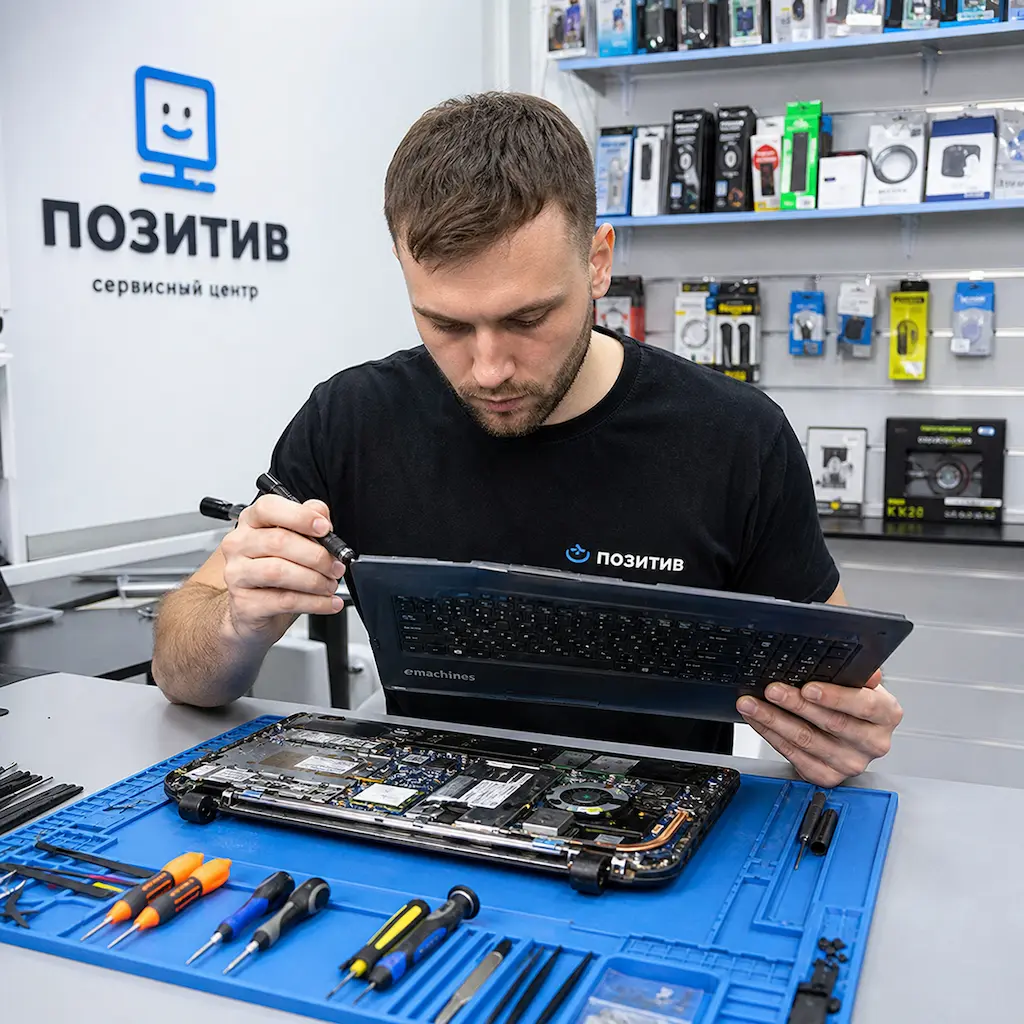 заменить клавиатуру на ноутбуке Emachines в Евпатории