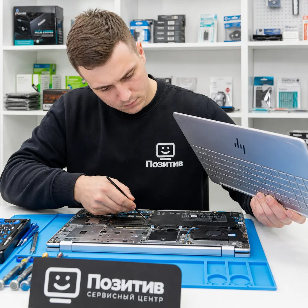 заменить клавиатуру на ноутбуке HP в Евпатории