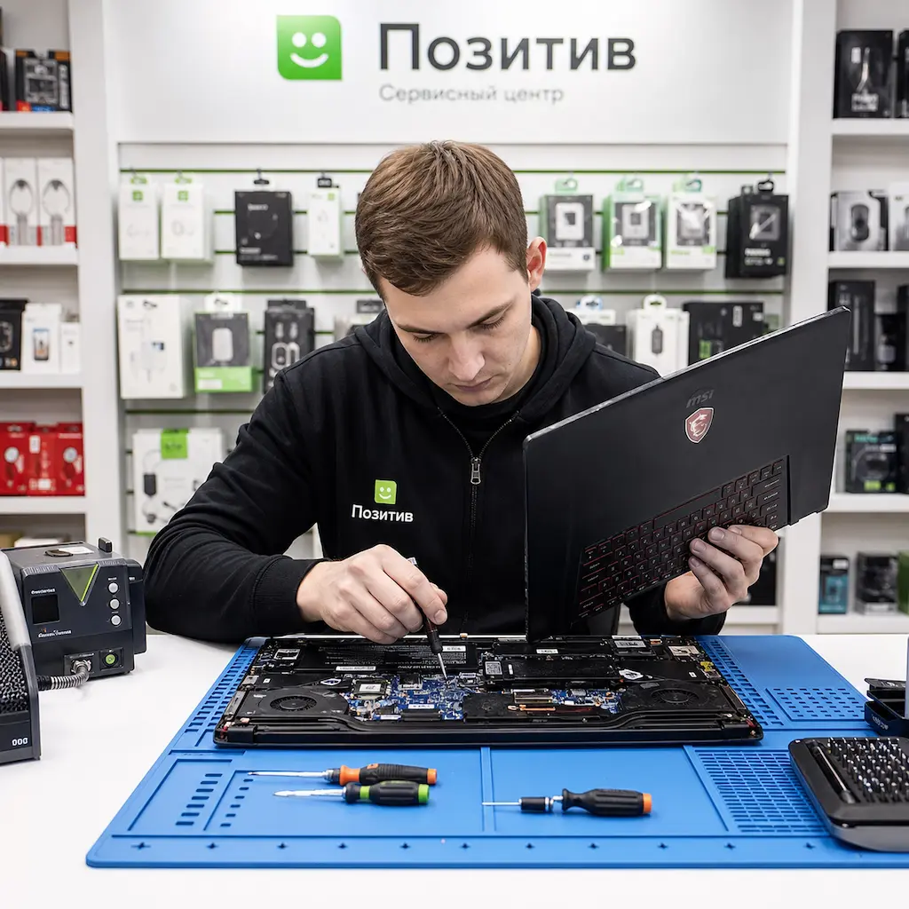 заменить клавиатуру на ноутбуке MSI в Евпатории