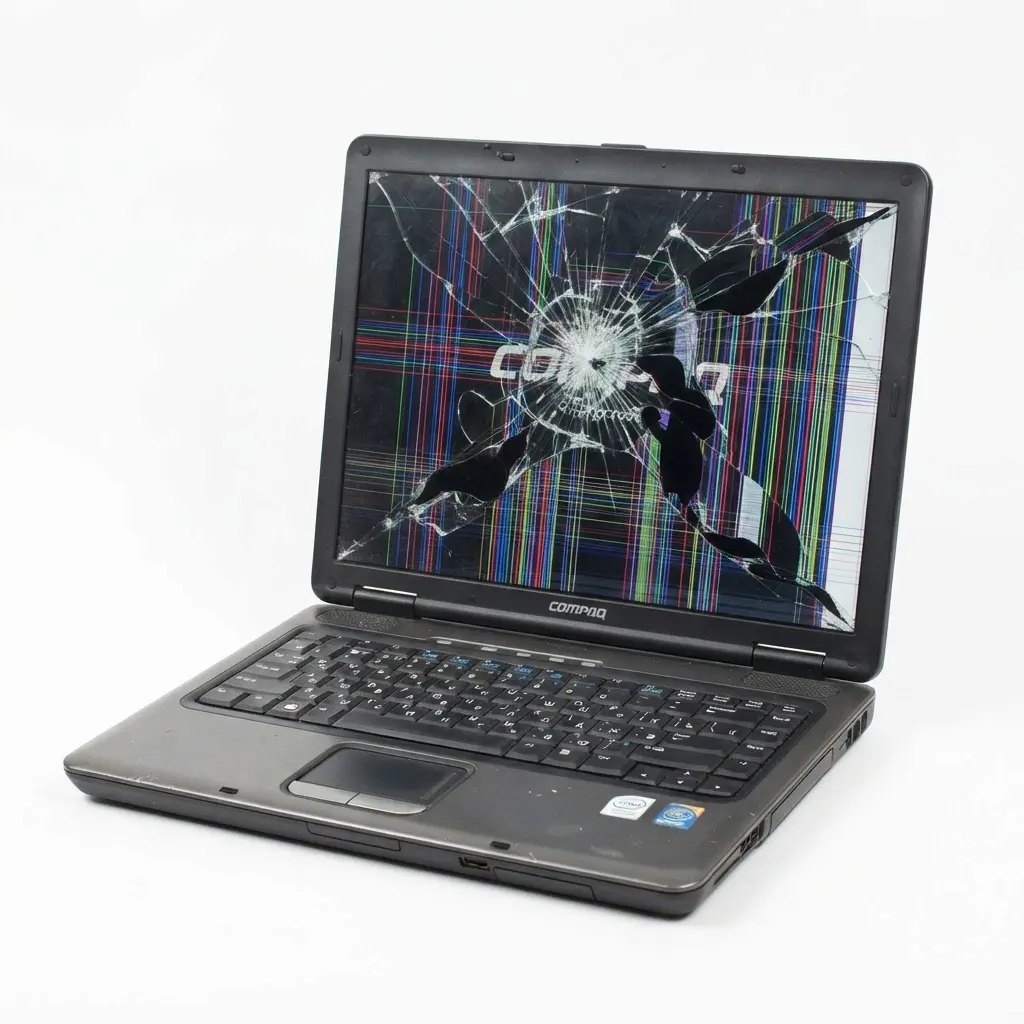 поменять матрицу ноутбука Compaq в Евпатории