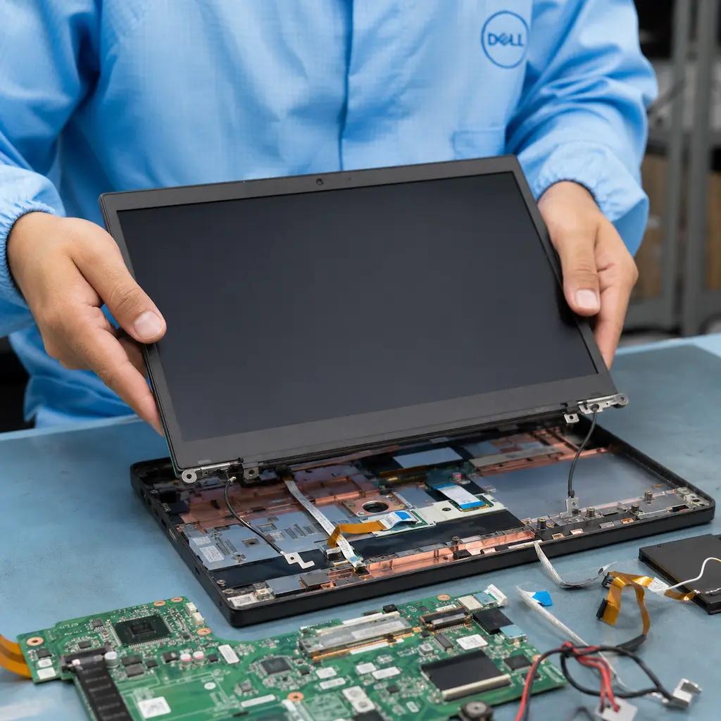 заменить матрицу ноутбука Dell в Евпатории