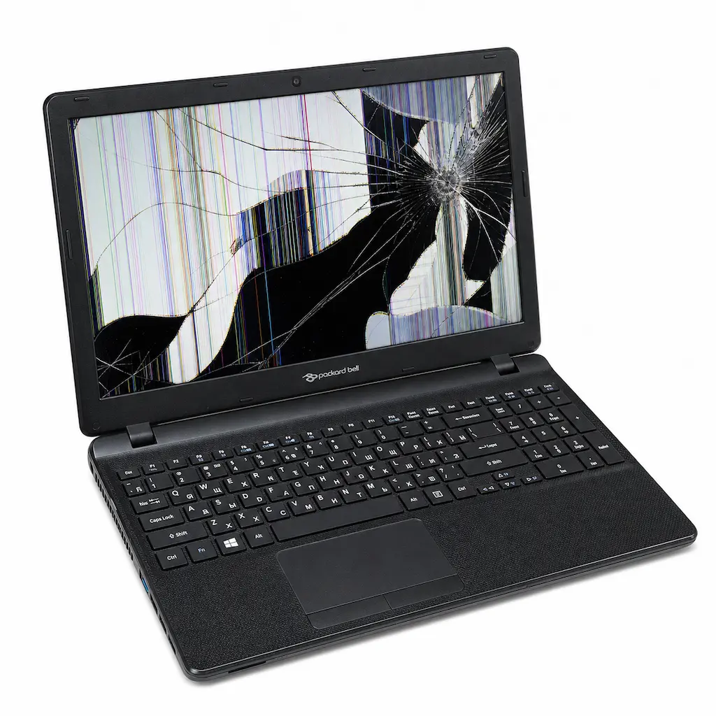 поменять матрицу ноутбука Packard Bell в Евпатории