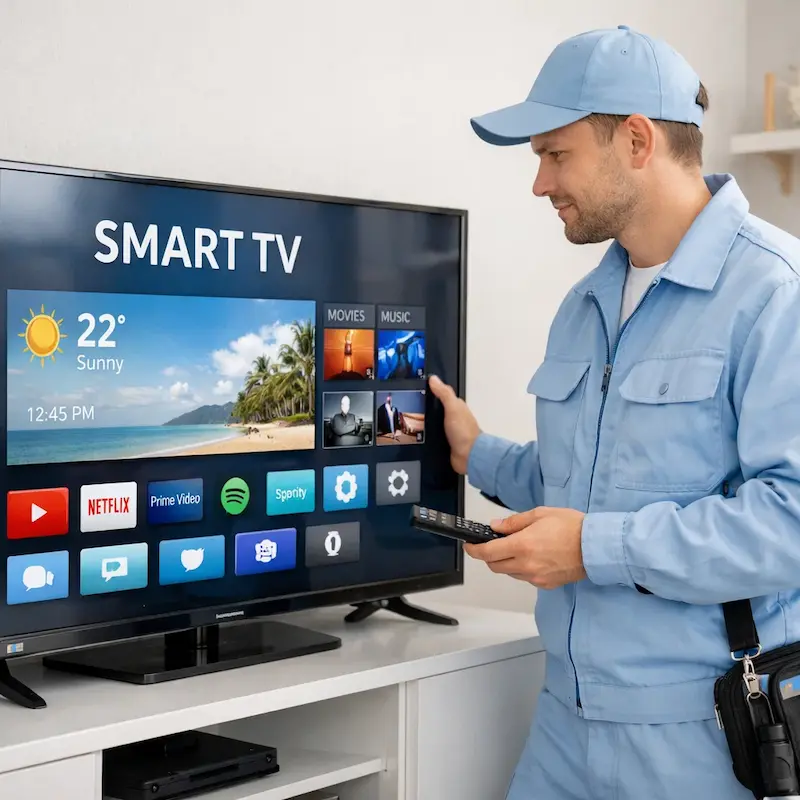 Настройка Smart TV в Евпатории