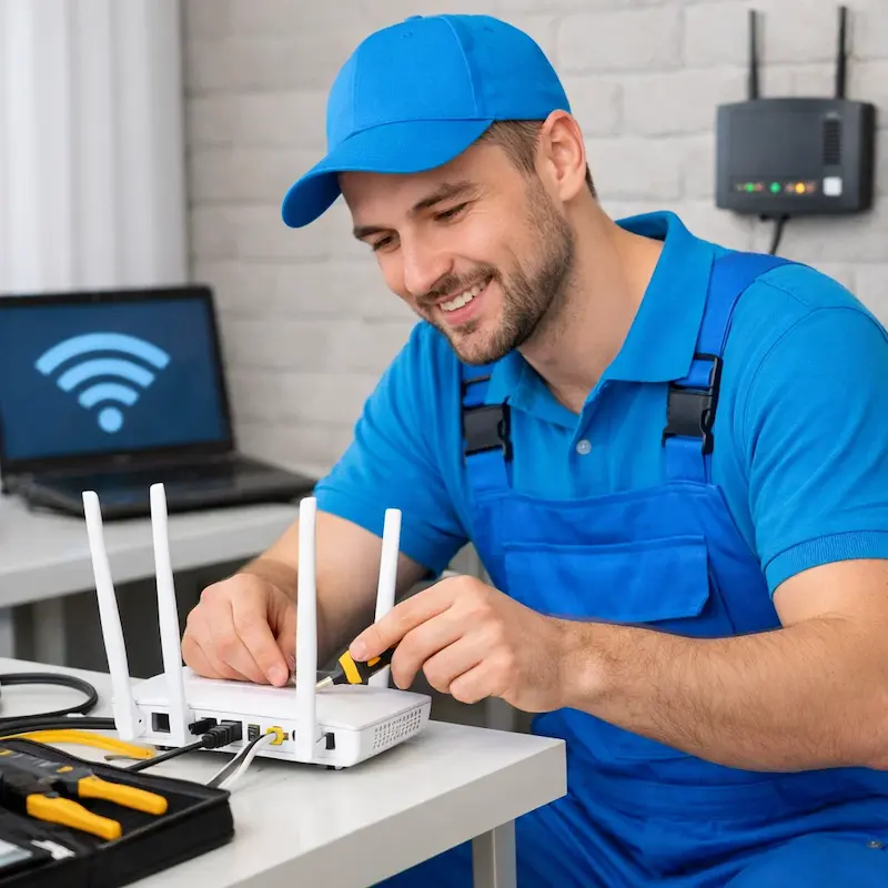 Настройка Wi - Fi в Евпатории