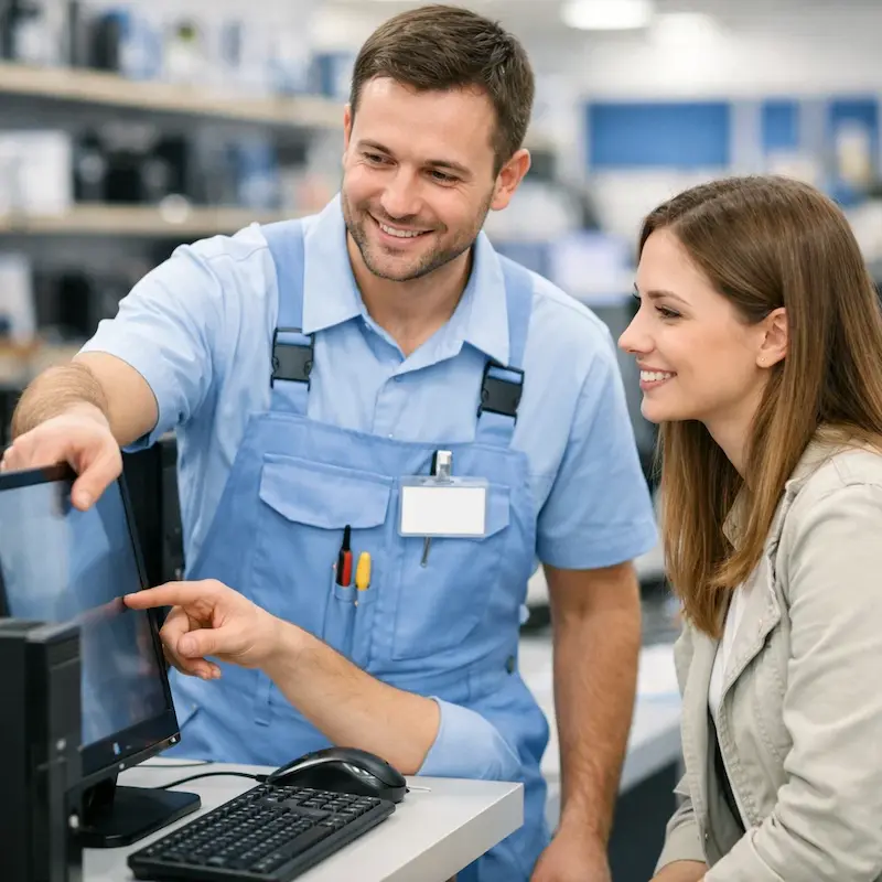 Помощь в выборе компьютера и комплектующих в Евпатории