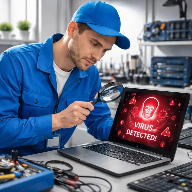 Поиск компьютерных вирусов в Евпатории