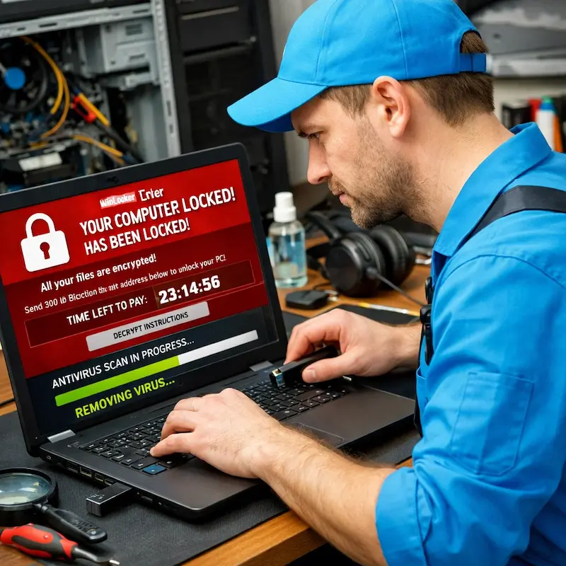 Удалить винлокер в Евпатории